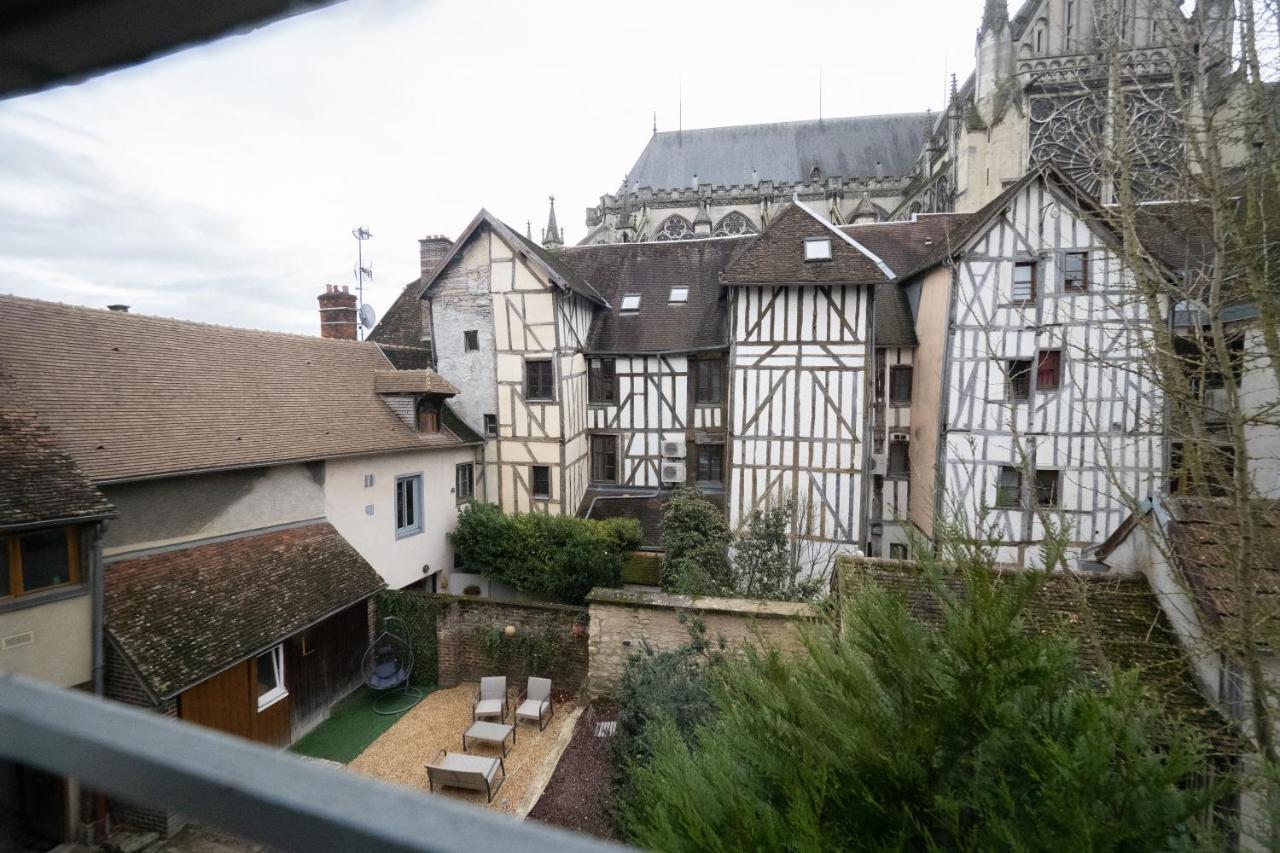 شقة Les Cieux De La Cathedrale - Calme - Jardin - Wifi تروي المظهر الخارجي الصورة